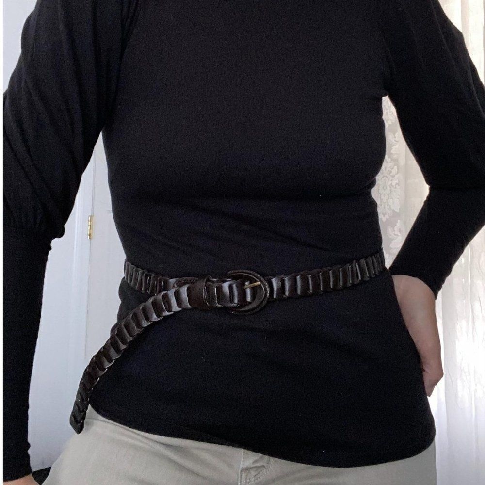 Cow Hide Leather Belt Plus Size 1X